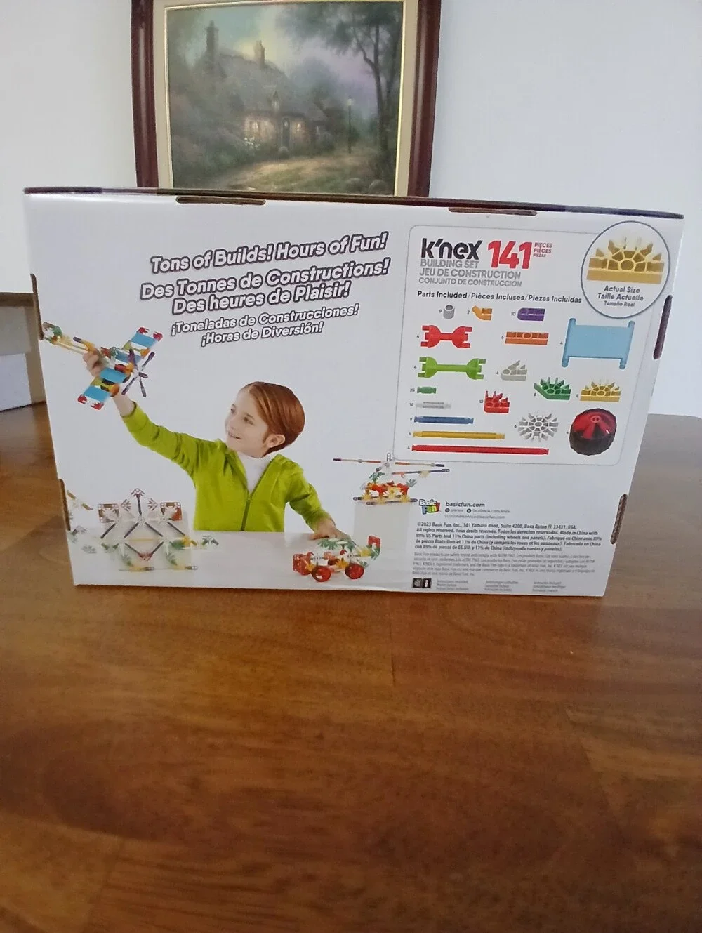 K'Nex Ages 5+ 141 Piece Building Set - Multi-Color Build Up To 40 Things!! NWT